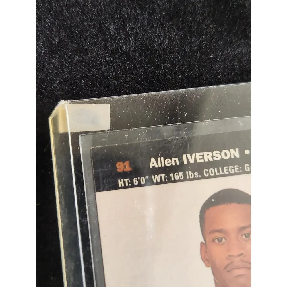 1996-97 Upper Deck Allen Iverson #91 RC Rookie 76ers Georgetown